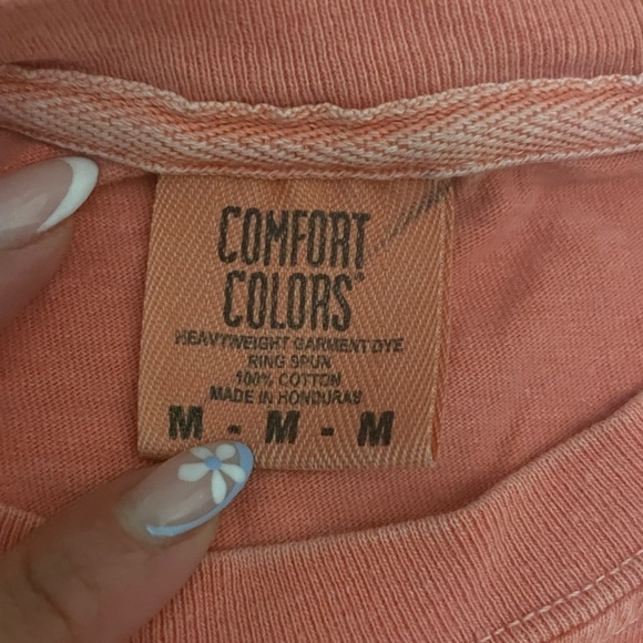 Lake George light pink / peach t-shirt size medium - Picture 5 of 6